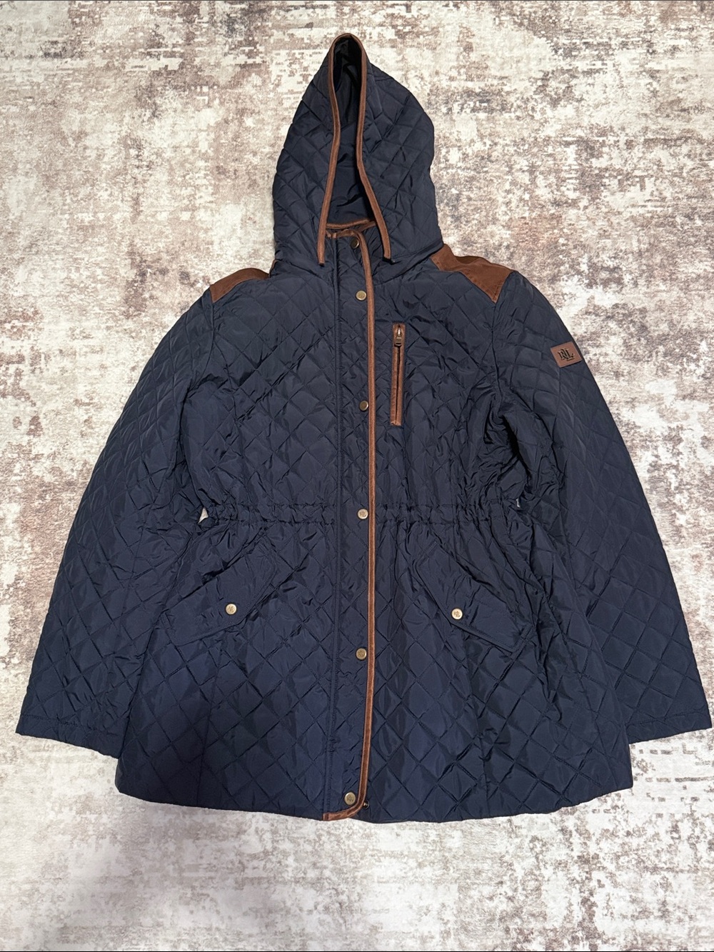 EUC Ralph Lauren Quilted Jacket size XL